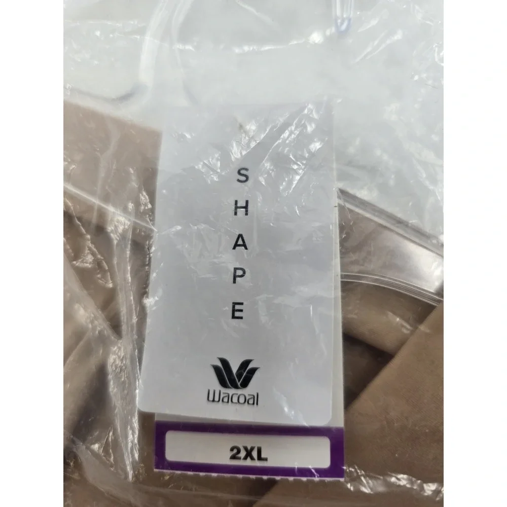 NWT Wacoal‎ Women's Skinsense Thigh Shaper - Color Praline - Size 2XL